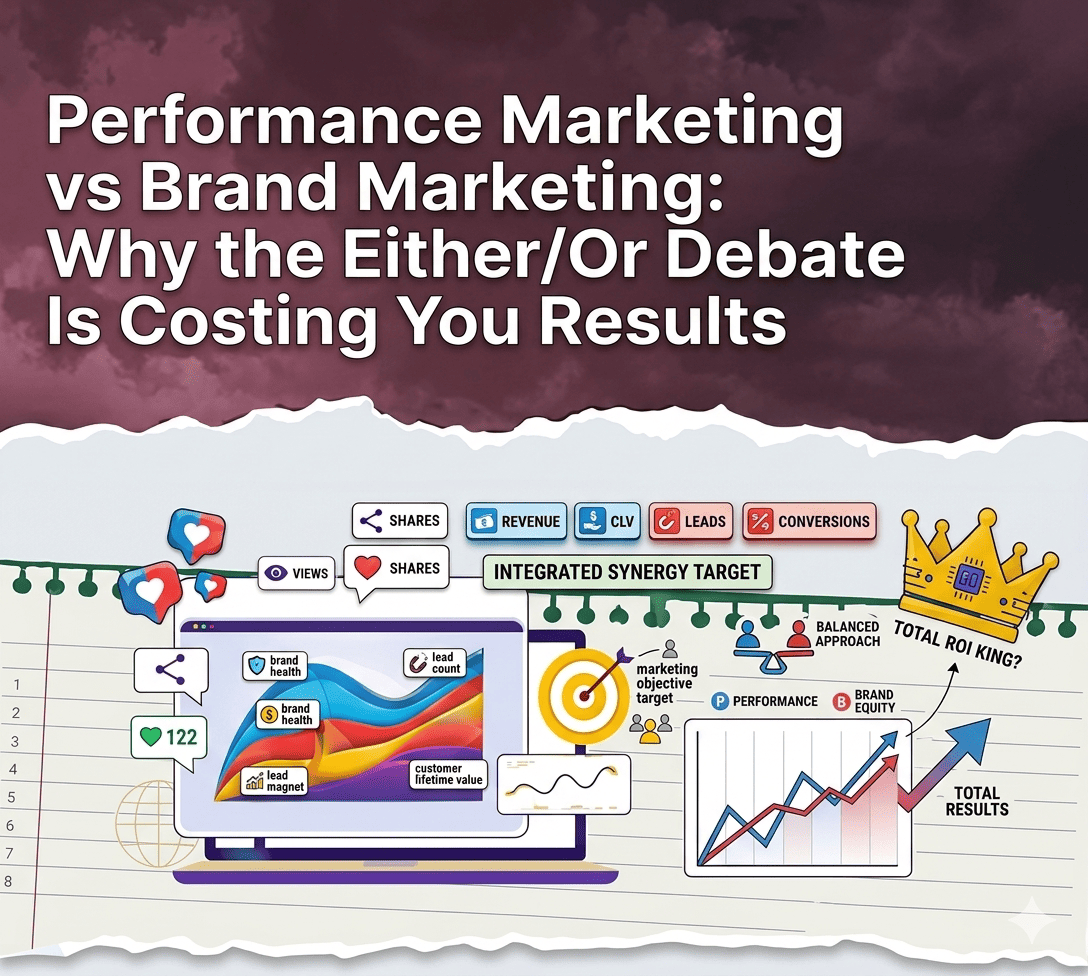 Performance Marketing vs Brand Marketing